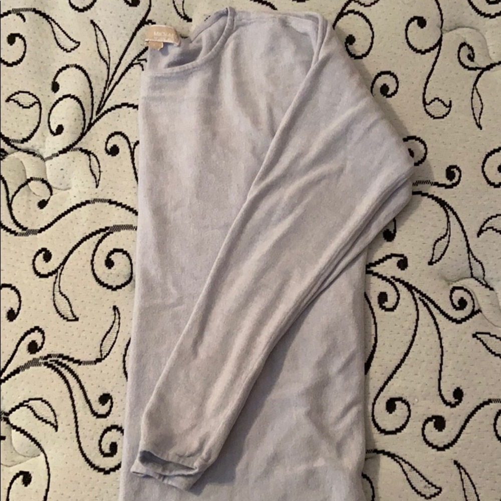 Michael Kors light, pastel blue sweater